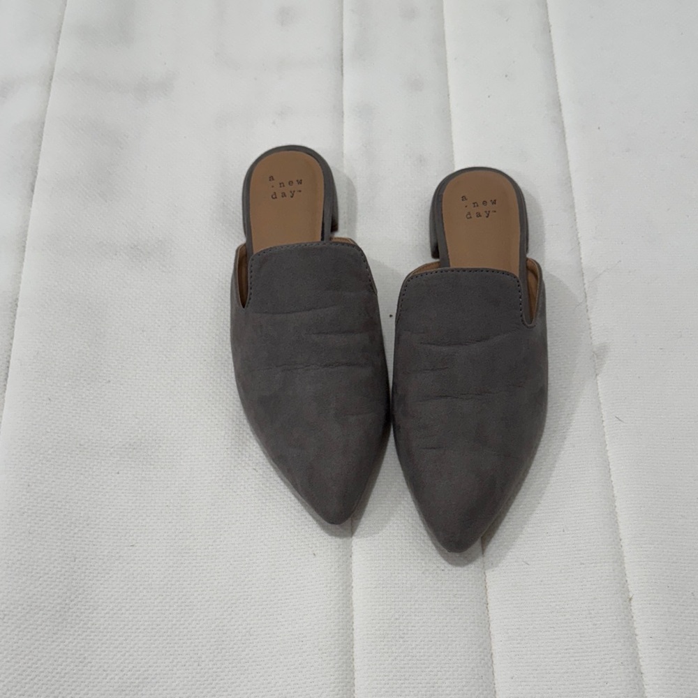 A New Day Women's Charcoal Mules